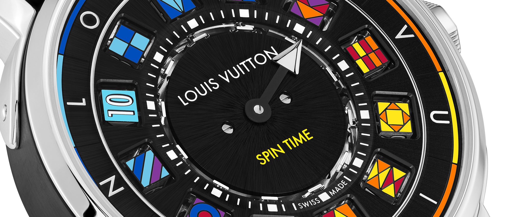 Up Close: Louis Vuitton Tambour Slim Vivienne Jump Hours