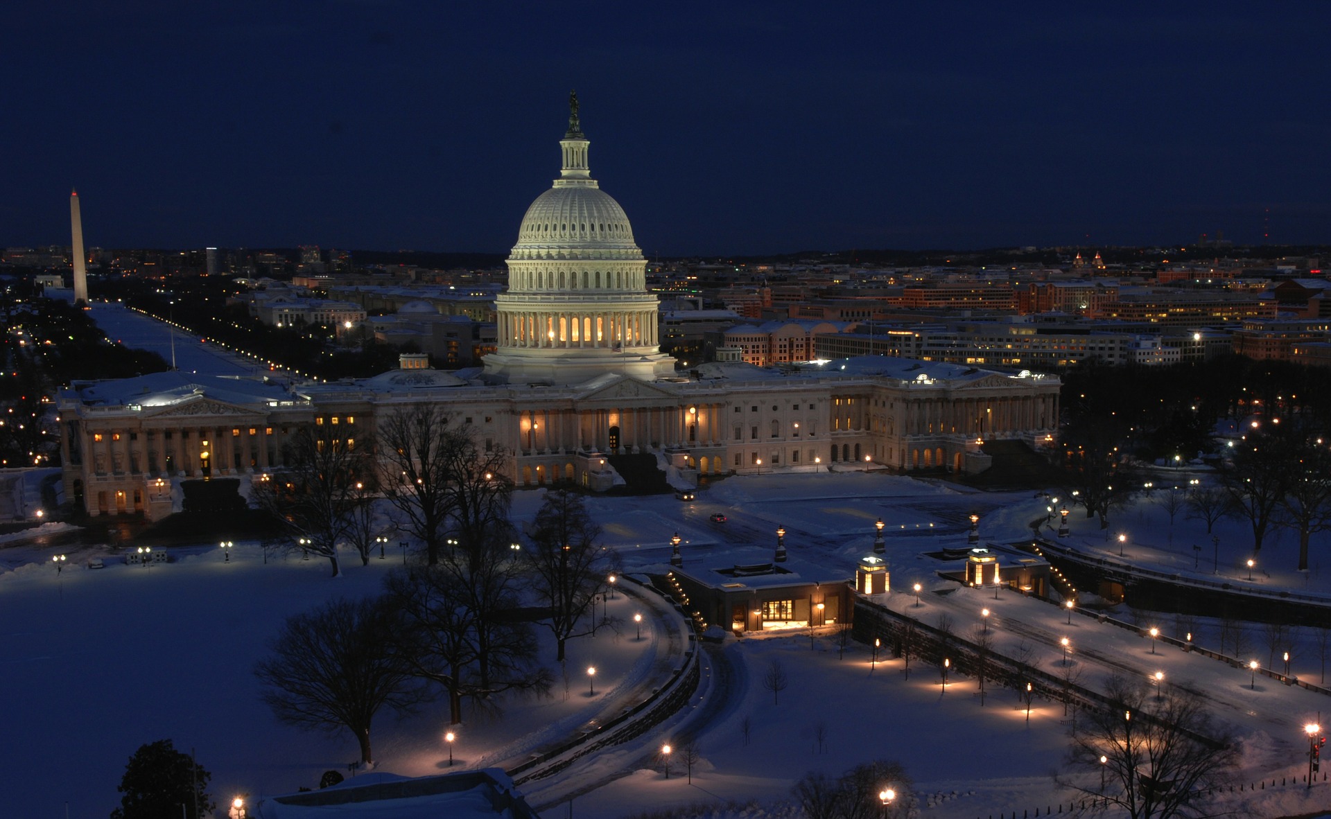 Washington D.C. in winter